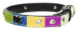 Ice Cream Collars Blue Hearts Small