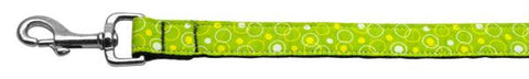 Retro Nylon Ribbon Collar Lime Green 1 wide 6ft Lsh