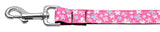 Butterfly Nylon Ribbon Collar Pink 1 wide 6ft Lsh