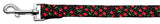 Cherries Nylon Collar Black  1 wide 6ft Lsh