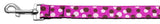 Confetti Dots Nylon Collar Fuchsia 1 wide 4ft Lsh