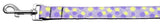 Confetti Dots Nylon Collar Lavender 1 wide 4ft Lsh