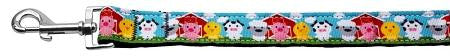 Barnyard Buddies Nylon Ribbon Collars 1 wide 4ft Leash