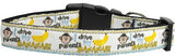 Monkeys and Bananas Nylon Ribbon Collars Large