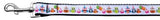Party Owls Nylon Ribbon Collars 1 wide 6ft Leash