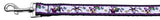 Mardi Gras Nylon Ribbon Dog Collars 1 wide 4ft Leash