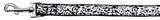 Silver Shimmer Nylon Ribbon Dog Collars 1 wide 4ft Leash
