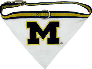 Michigan Wolverines Bandana Small