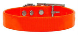 Plain Tropical Jelly Collars Orange Lg