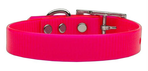 Plain Tropical Jelly Collars Pink Lg