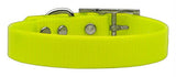 Plain Tropical Jelly Collars Yellow Lg