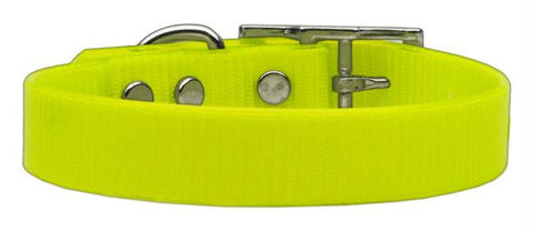 Plain Tropical Jelly Collars Yellow Lg