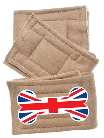 Peter Pads Size LG British Bone Flag 3 Pack