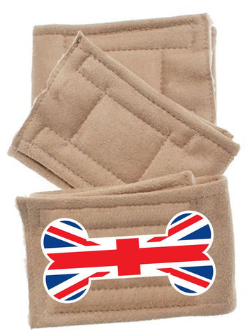 Peter Pads Size MD British Bone Flag 3 Pack