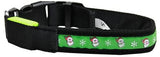 LED Dog Collar Santa Size Large