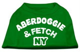 Aberdoggie NY Screenprint Shirts Emerald Green Lg (14)