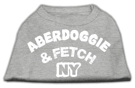 Aberdoggie NY Screenprint Shirts Grey Med (12)