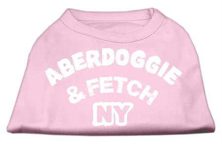 Aberdoggie NY Screenprint Shirts Light Pink Med (12)