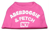 Aberdoggie NY Screenprint Shirts Bright Pink XS (8)