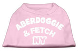 Aberdoggie NY Screenprint Shirts Light Pink XS (8)