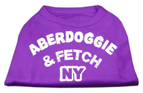 Aberdoggie NY Screenprint Shirts Purple XS (8)