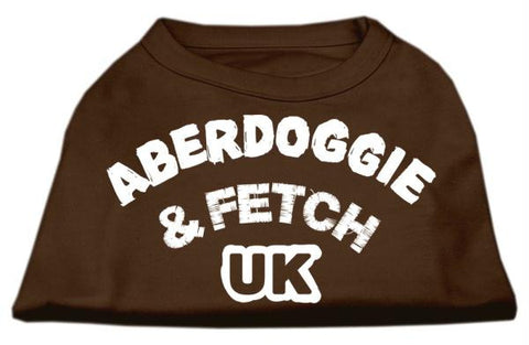 Aberdoggie UK Screenprint Shirts Brown Med (12)