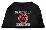 Backyard Security Screen Print Shirts Black L (14)