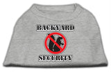 Backyard Security Screen Print Shirts Grey S (10)