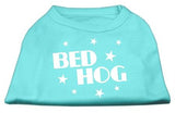 Bed Hog Screen Printed Shirt  Aqua Lg (14)