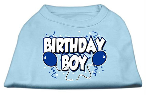 Birthday Boy Screen Print Shirts Baby Blue XL (16)