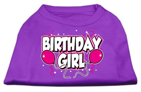 Birthday Girl Screen Print Shirts Purple Lg (14)