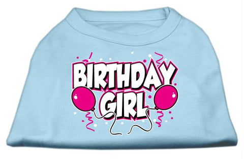 Birthday Girl Screen Print Shirts Baby Blue XS (8)