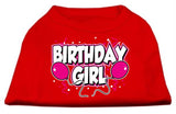 Birthday Girl Screen Print Shirts Red XS (8)