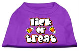 Lick Or Treat Screen Print Shirts Purple L (14)