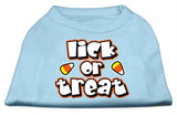 Lick Or Treat Screen Print Shirts Baby Blue M (12)