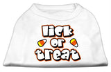 Lick Or Treat Screen Print Shirts White M (12)