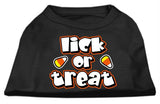 Lick Or Treat Screen Print Shirts Black XS (8)