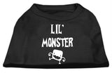 Lil Monster Screen Print Shirts Black  Lg (14)