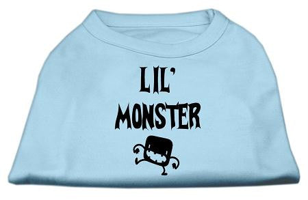 Lil Monster Screen Print Shirts Baby Blue Sm (10)