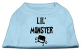 Lil Monster Screen Print Shirts Baby Blue XS (8)