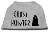 Ghost Hunter Screen Print Shirt Grey with Black Lettering Lg (14)