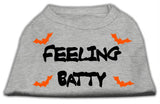 Feeling Batty Screen Print Shirts Grey Lg (14)