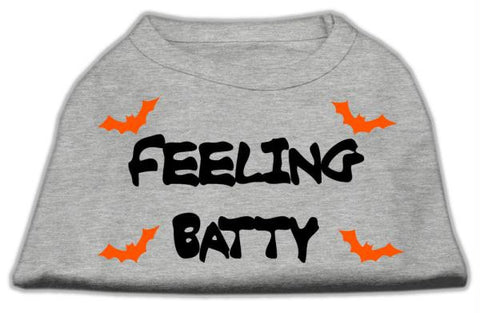 Feeling Batty Screen Print Shirts Grey Med (12)