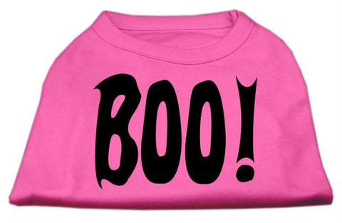 BOO! Screen Print Shirts Bright Pink Lg (14)