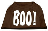 Boo! Screen Print Shirts Brown Lg (14)