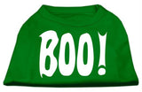 Boo! Screen Print Shirts Emerald Green Lg (14)