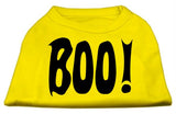 Boo! Screen Print Shirts Yellow XS (8)