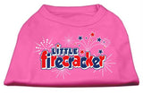 Little Firecracker Screen Print Shirts Bright Pink M (12)