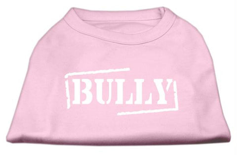 Bully Screen Printed Shirt  Light Pink Med (12)