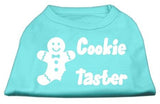 Cookie Taster Screen Print Shirts Aqua Sm (10)